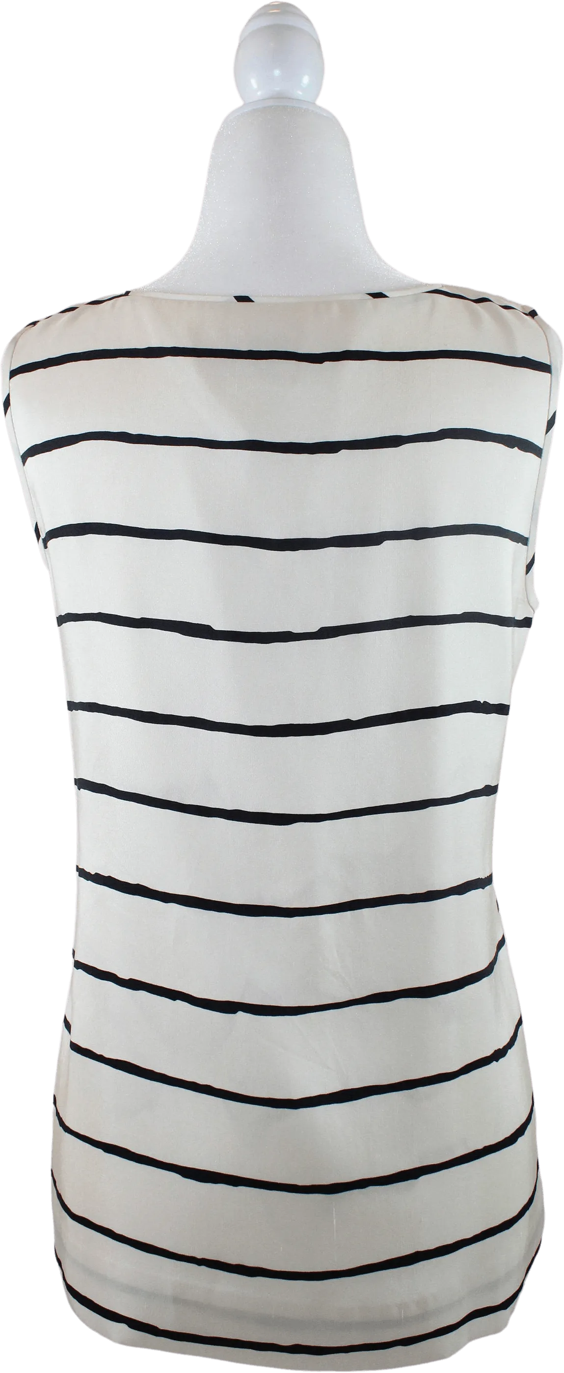 00's Flower Striped Sleeveless Blouse by Kate Spade