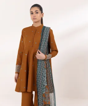 3 Piece - Embroidered Lawn Suit