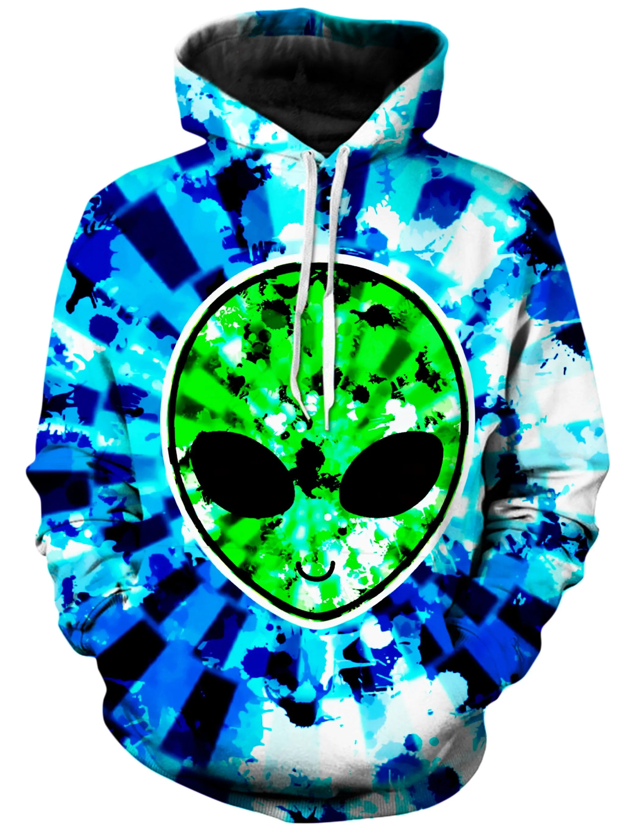 Alien Tie-Dye Unisex Hoodie