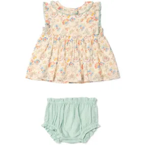 Ari Baby Set in Spring Ditsy Print by Lali - Last Ones In Stock - 12-18 Months