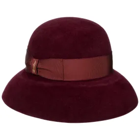 Audrey Velour Fur Felt Hat by Borsalino