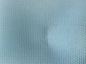 Baby Blue Plain Net Fabric (Wholesale)