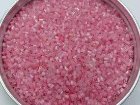 Baby Pink 2 Cut Glass Seed Beads- 2 mm (Wholesale)