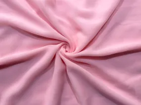 Baby Pink Plain Georgette Fabric