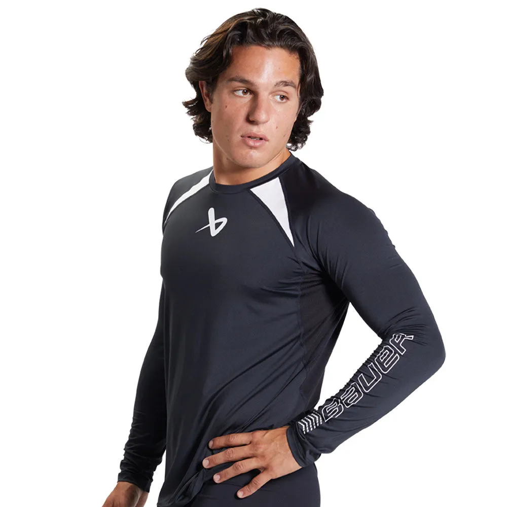 BAUER PERFORMANCE SENIOR LONG SLEEVE BL SHIRT