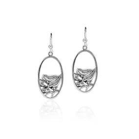 Birds Sterling Silver Earrings TER1261