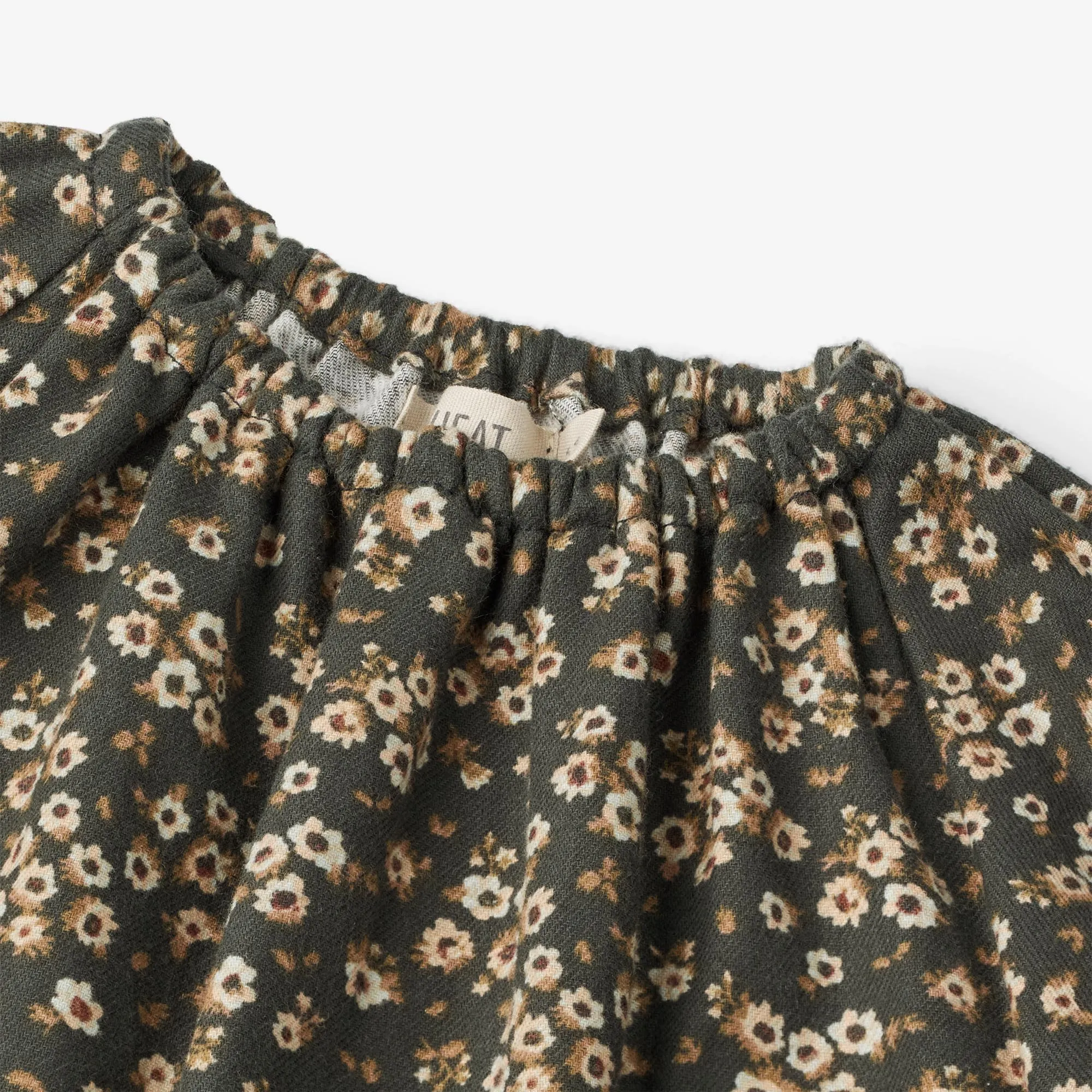 Blouse Nicoline | Baby - black coal flowers