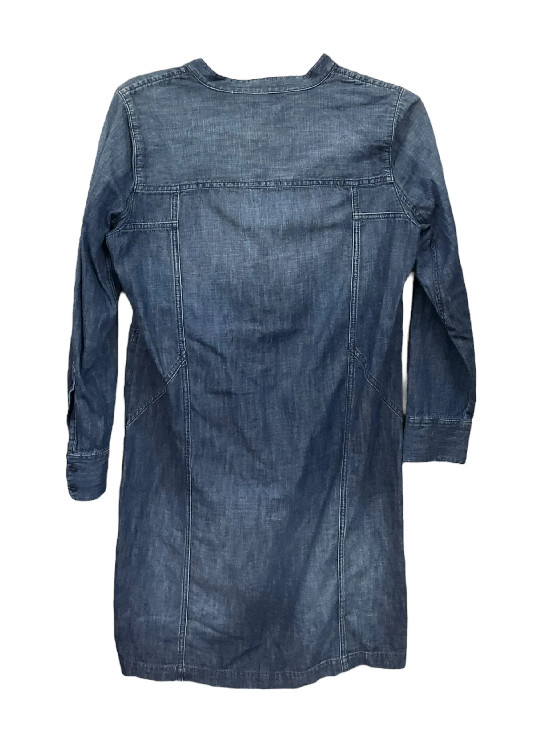 Blue Denim Dress Casual Midi Madewell, Size M