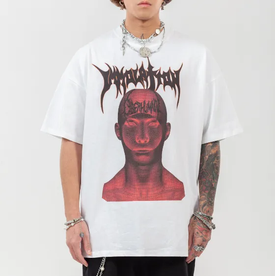 Bold Demon Graphic T-Shirt