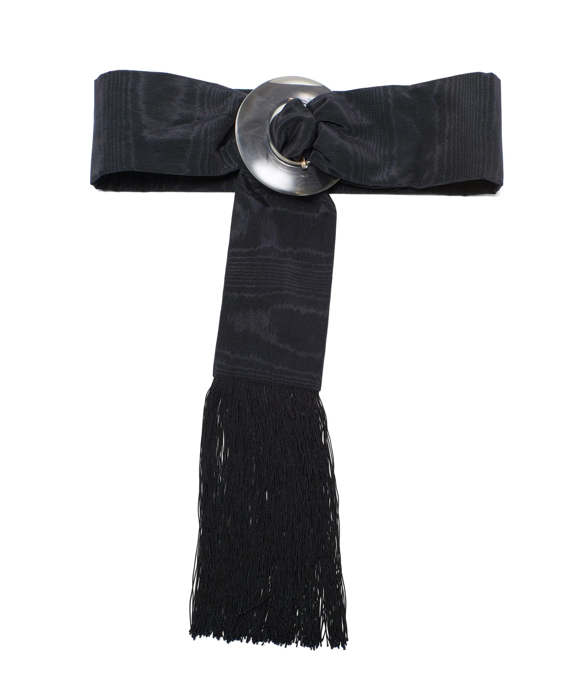 Brigitte Belt In Black Fringe