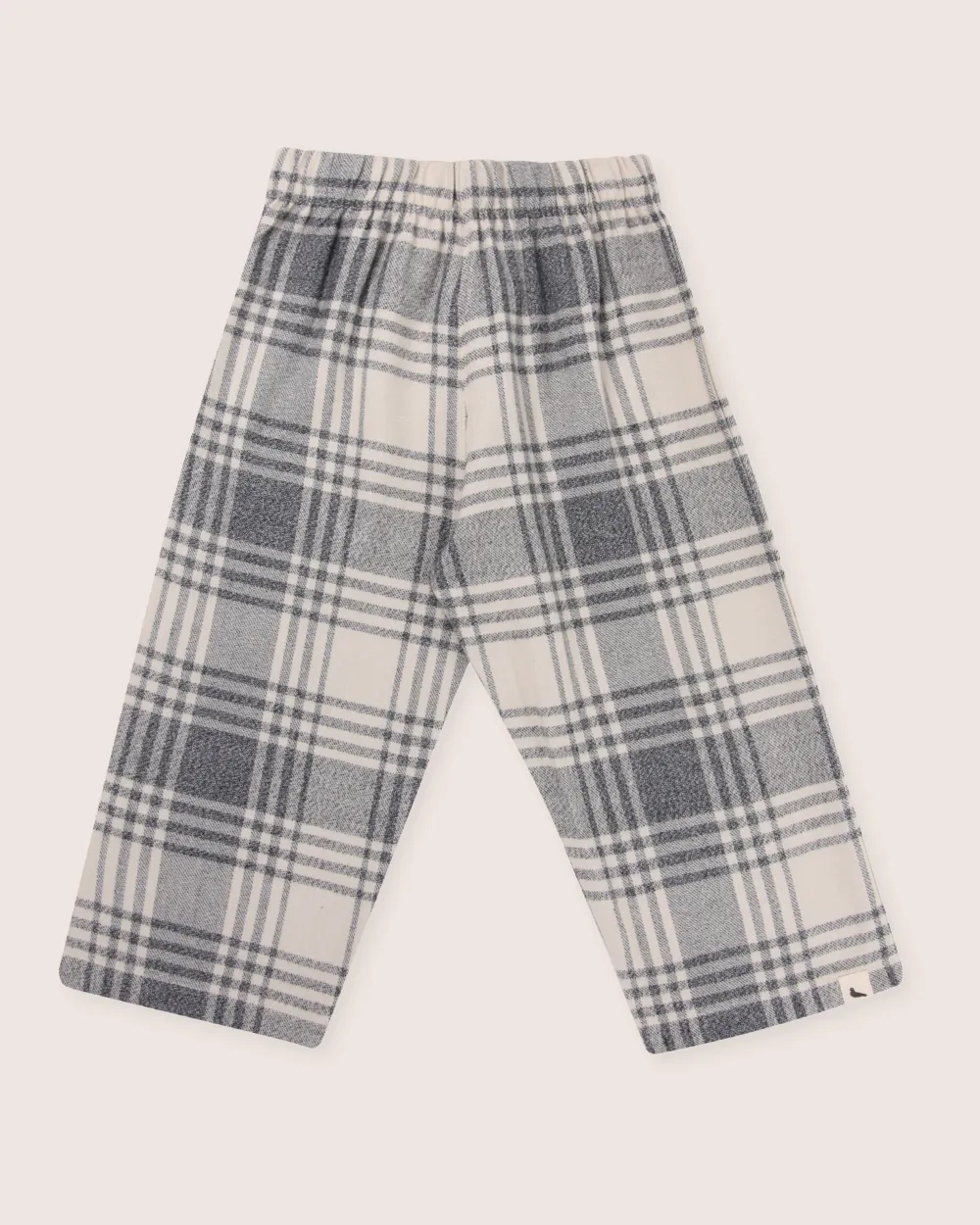 Brushed Check Trousers