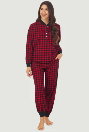 Buffalo Check Ski Pajama