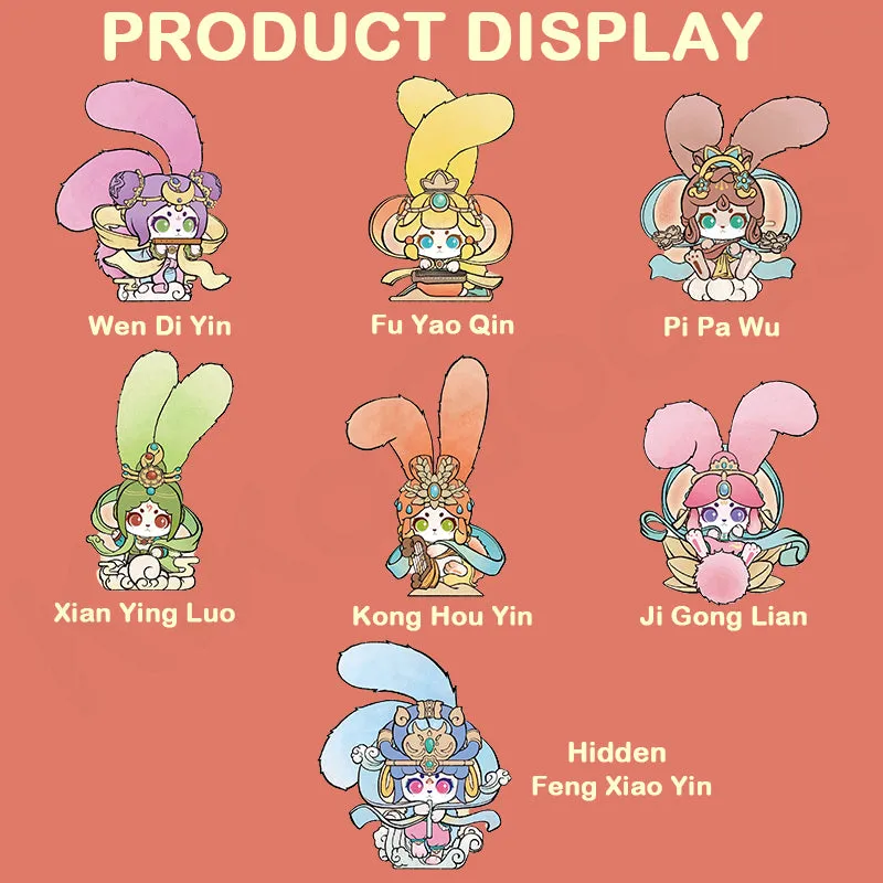 Cup Rabbits A Dream of Dun Huang Series Plush Blind Box