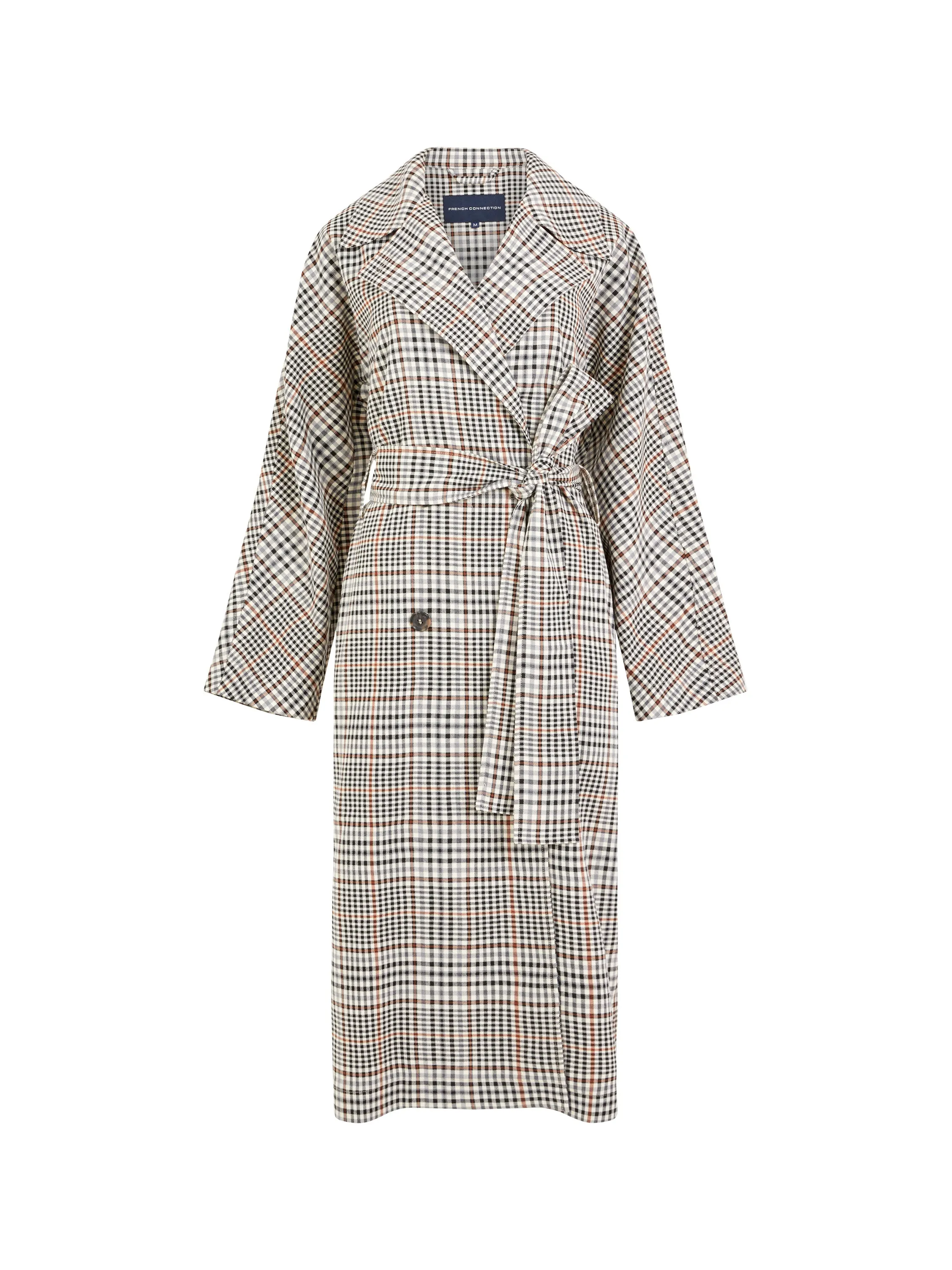 Dandy Check Trench Coat