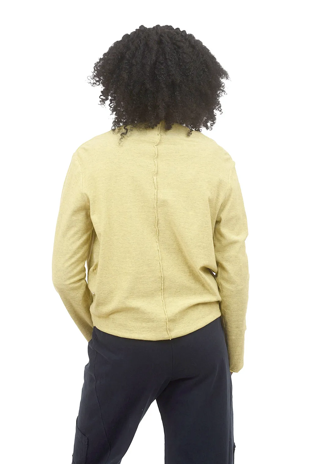 Draped Cropped Cardie, Honey