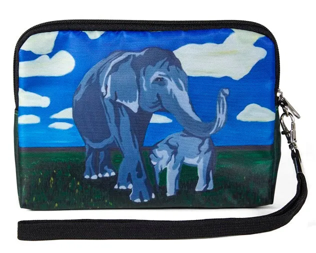 Elephant Signature Wristlet - Gentle Giants