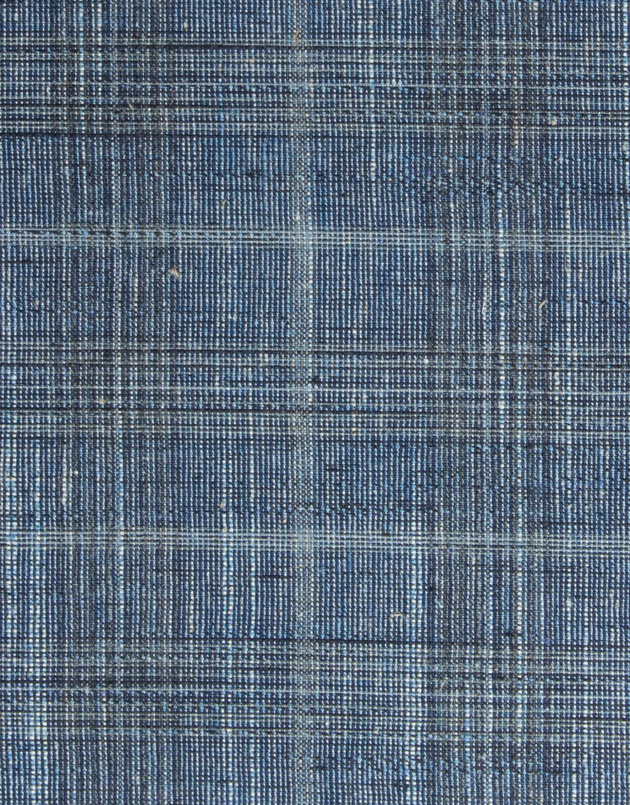 Evans Blue & Beige Check Trouser