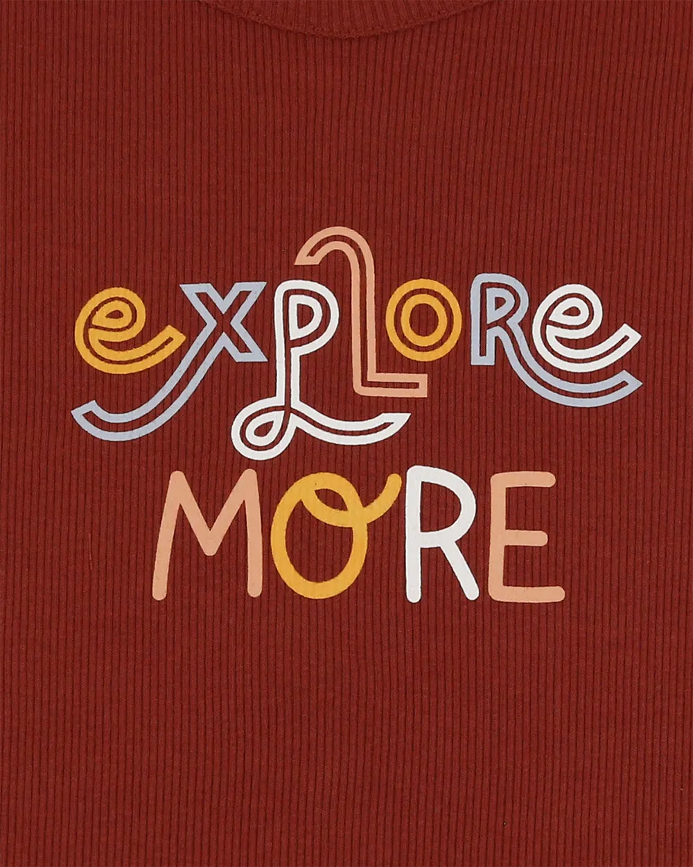 Explore More Rib T-Shirt