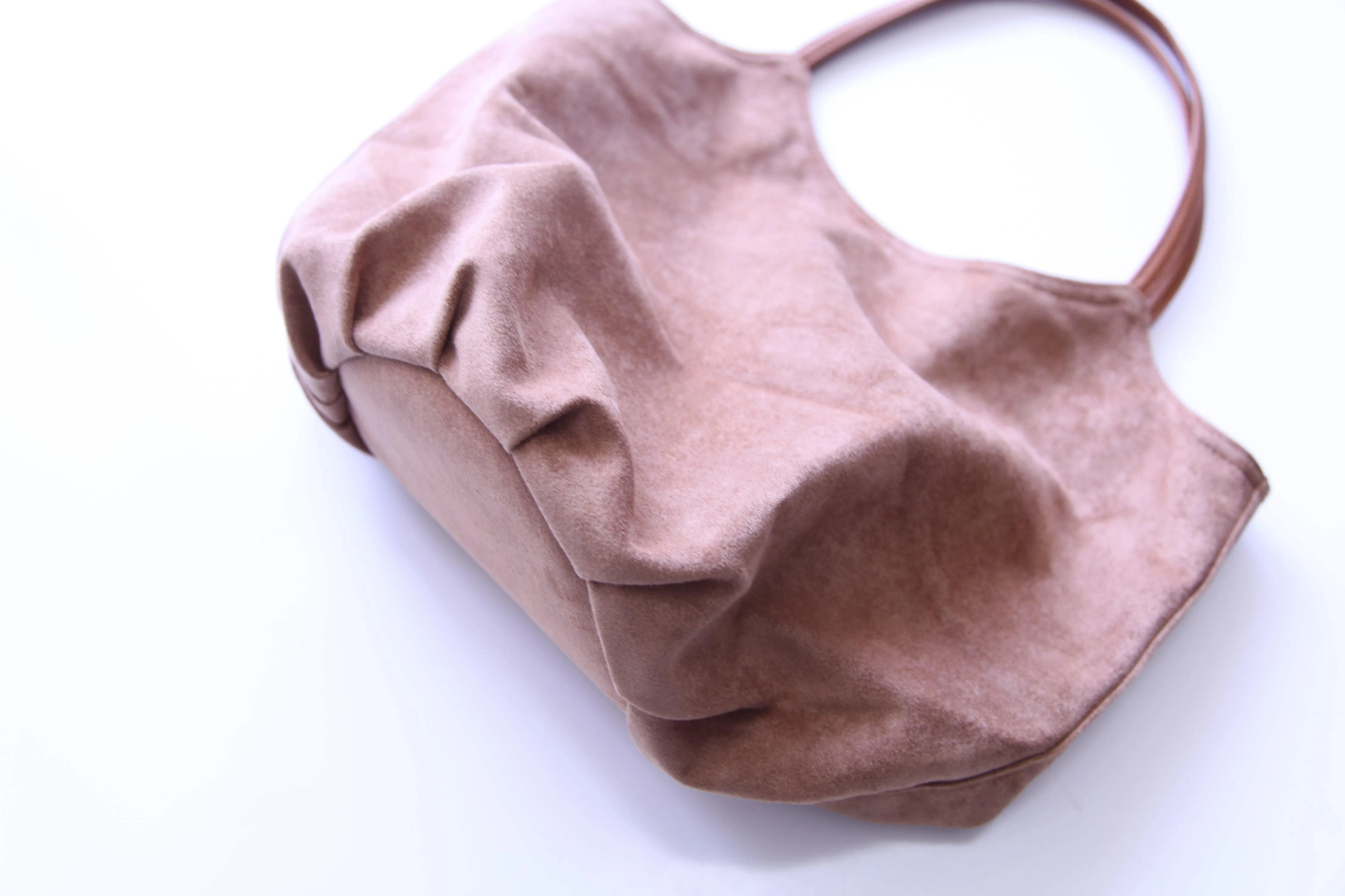 Faux Suede Hobo