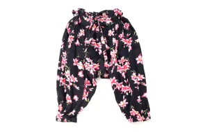 Floral Harem Pants for Babies & Girls | Pink Orchid