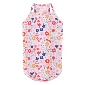 Flower Power Tank Top - Pink