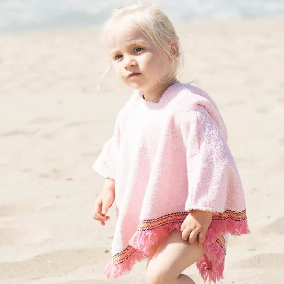 Fringe Beach Poncho | Sunset