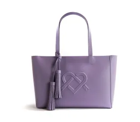 Gunas New York Tippi Lilac Vegan Leather Tote Bag