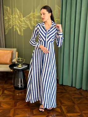 Hailey Stripes Dress