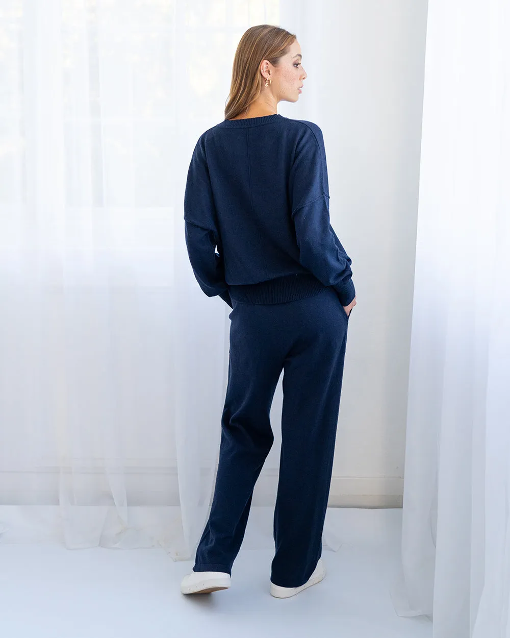 Kelsey Lounge Pant - Navy