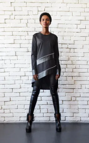 Long Sleeve Black Tunic