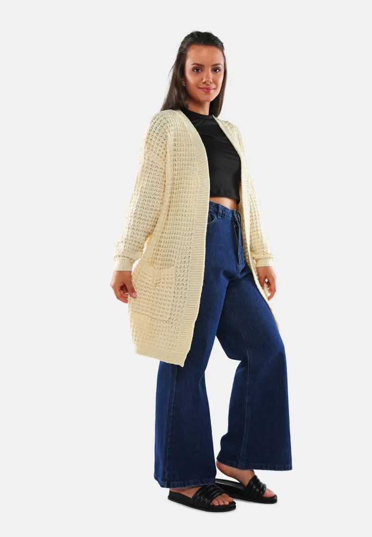 Long Sleeve Knit Cardigan