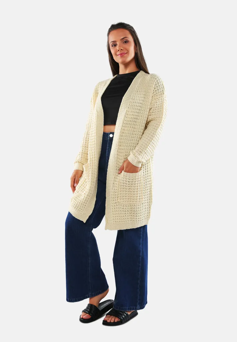 Long Sleeve Knit Cardigan