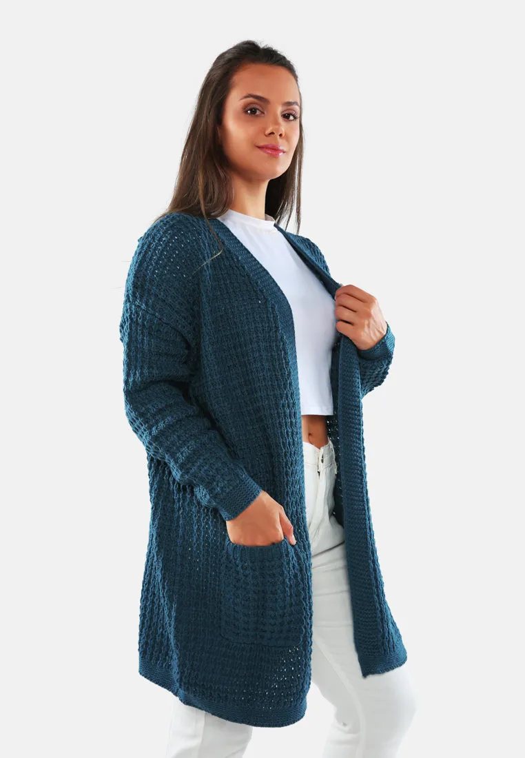 Long Sleeve Knit Cardigan