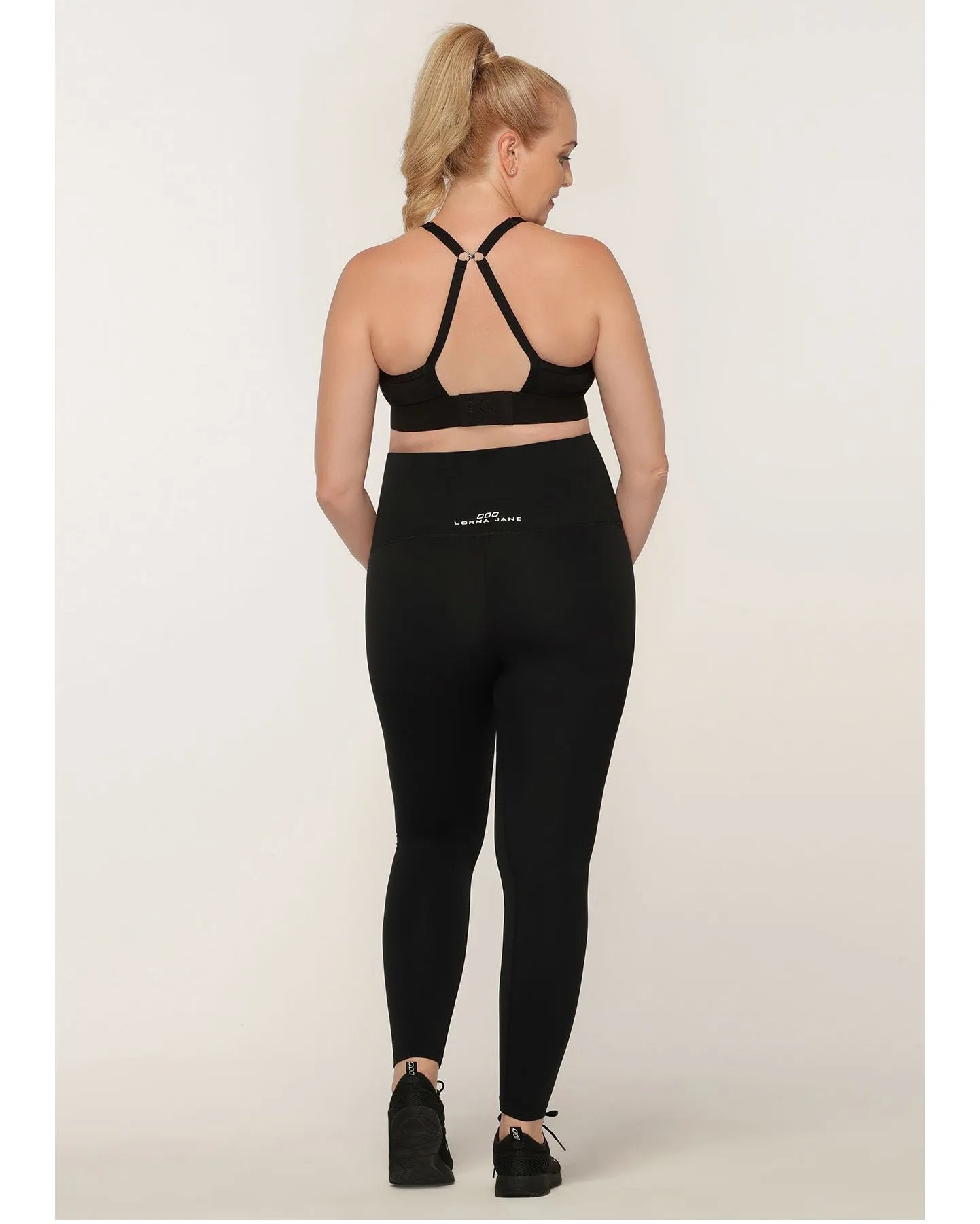 Lorna Jane Maternity Ankle Biter Legging - Black