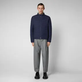 Man's animal free puffer Cole in navy blue