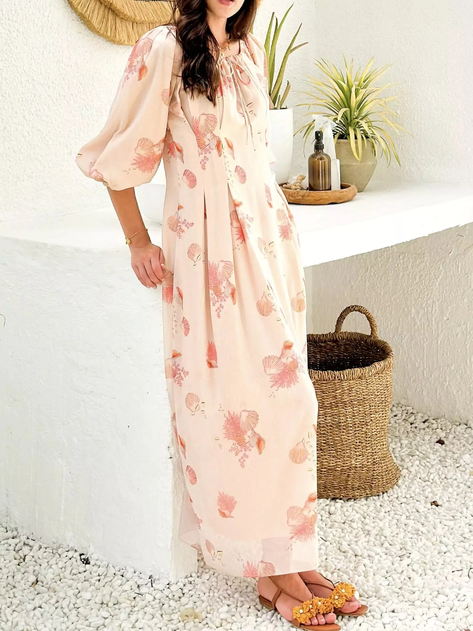 Sea Shore Long Dress