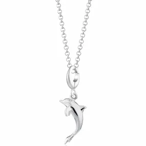 Silver Dolphin Necklace