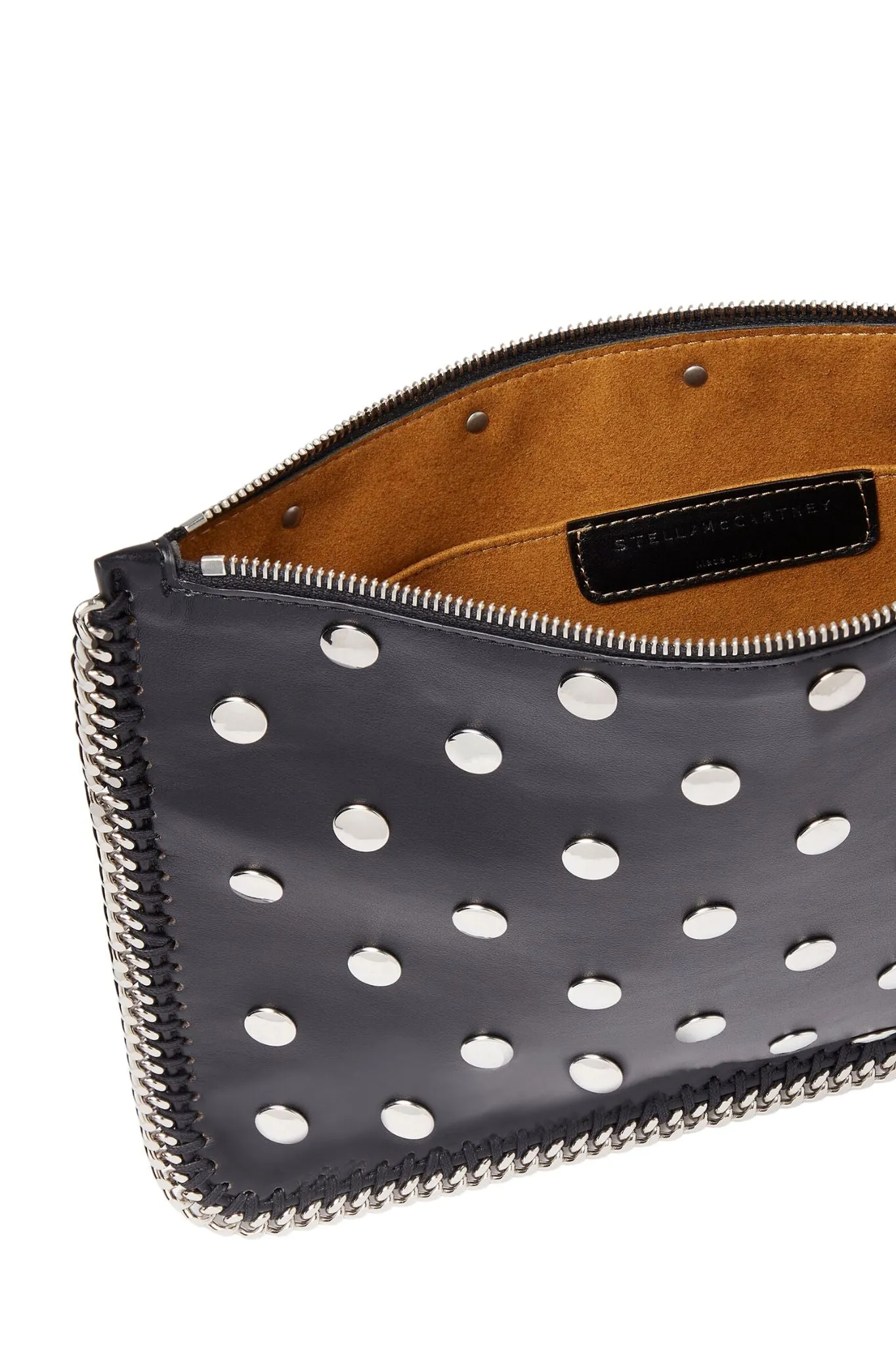 Stella McCartney Falabella Studded Zippered Pouch