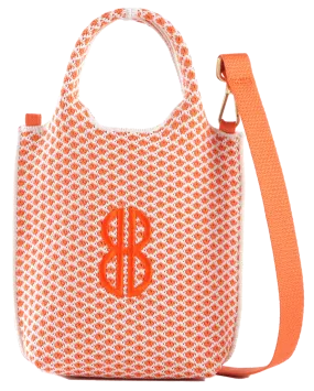 Sutton City Tote - Orange Diamond - Mini