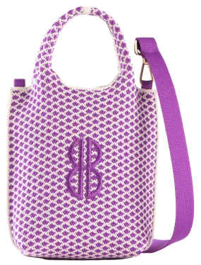 Sutton City Tote - Purple Diamond - Mini