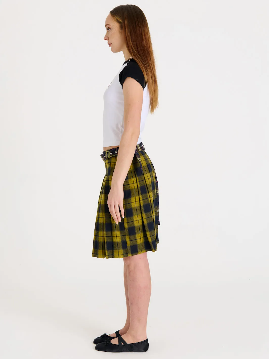 Tarnish Check Mini Skirt