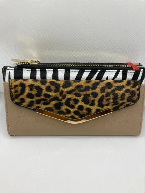 “Tawny” Animal Instincts Wallet- Tan