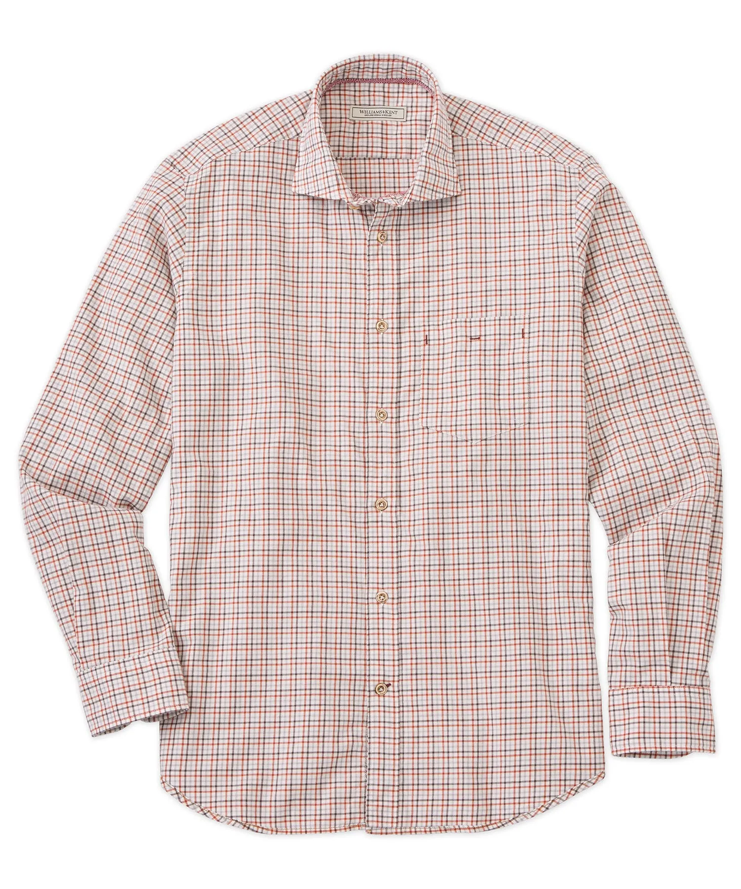 Tight Tattersall Check Long Sleeve Sport Shirt