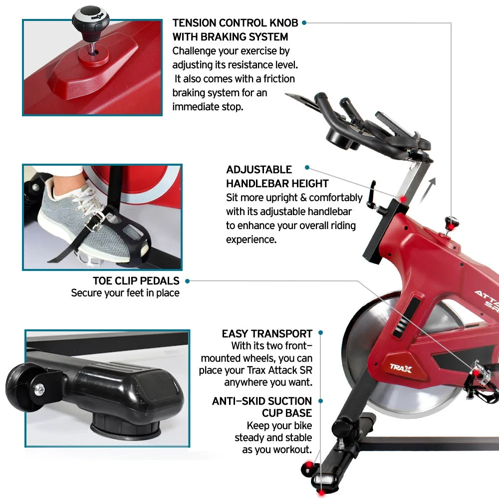 Trax Attack SR Swing Stationary Bike