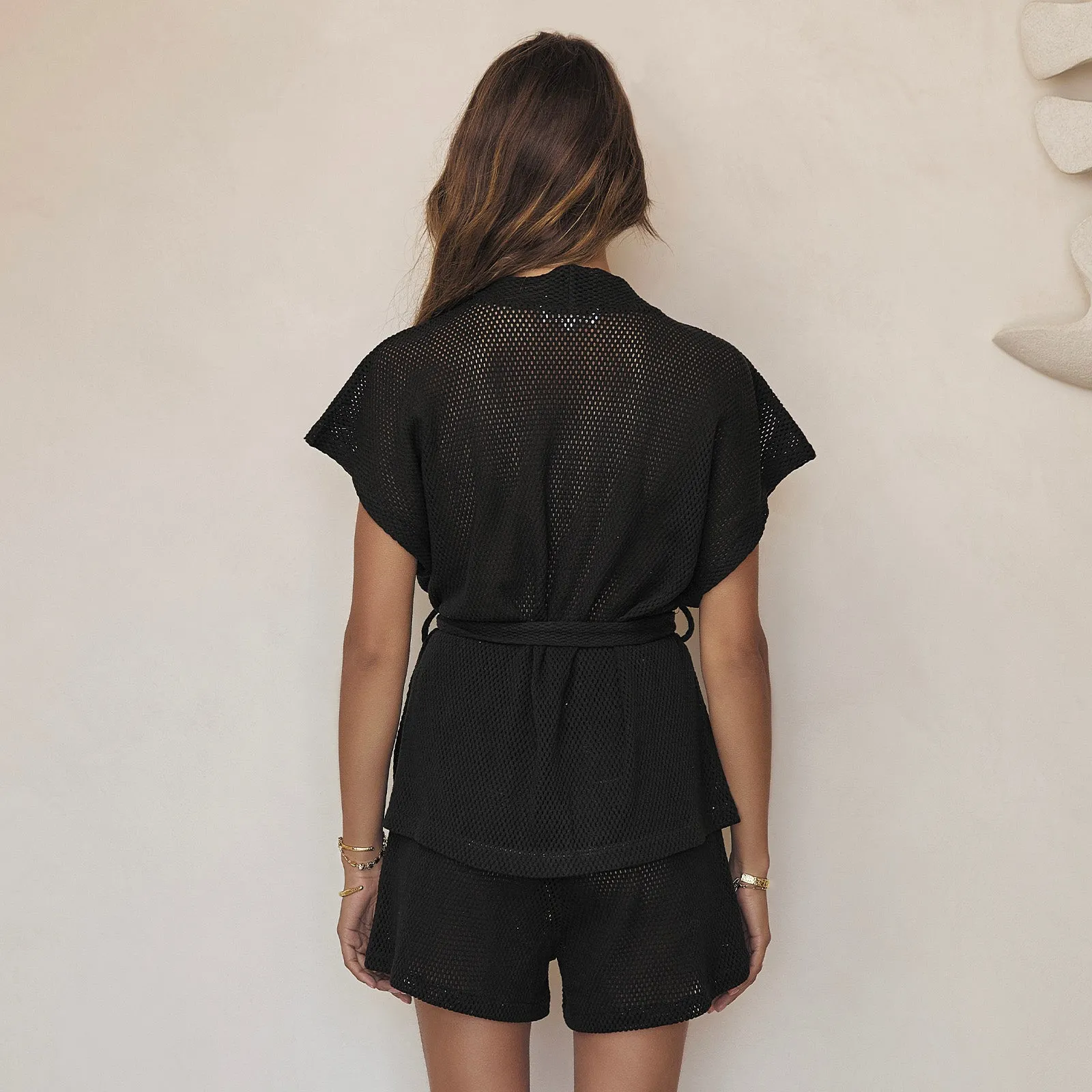 Trevi Shorts - Liquorice