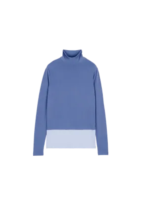 Tricot longsleeve colour block