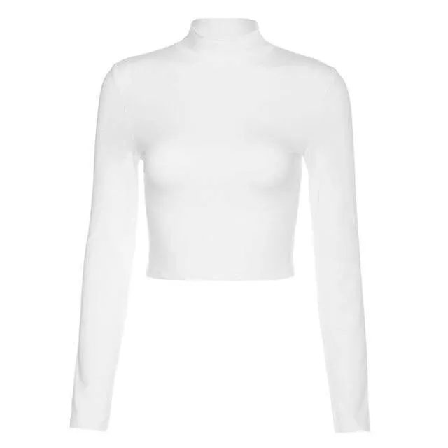 Women's Cotton Cross Strap Crop Top